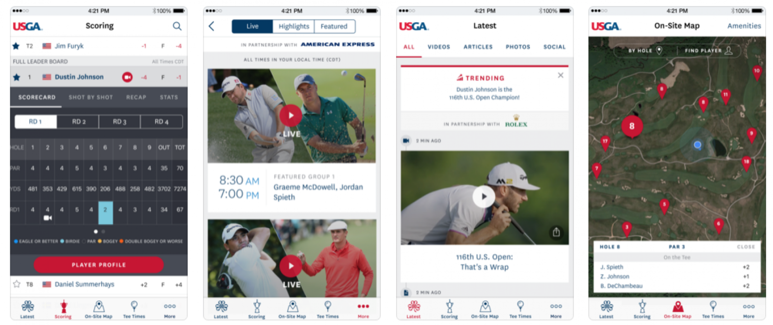 Golf tv app hot sale apple tv